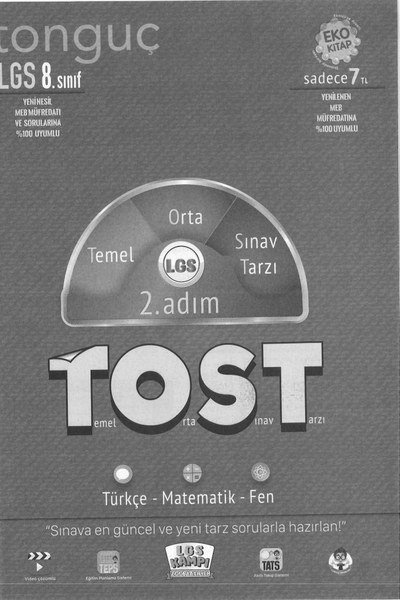 LGS TOST 2. ADIM TEMEL ORTA SINAV TARZI Vega Efsanesi