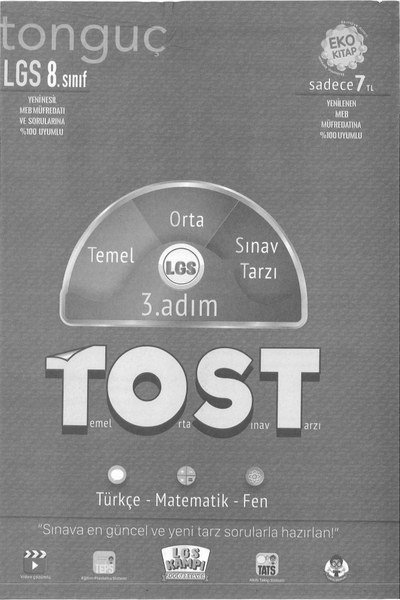 LGS TOST 3. ADIM TEMEL ORTA SINAV TARZI Vega Efsanesi