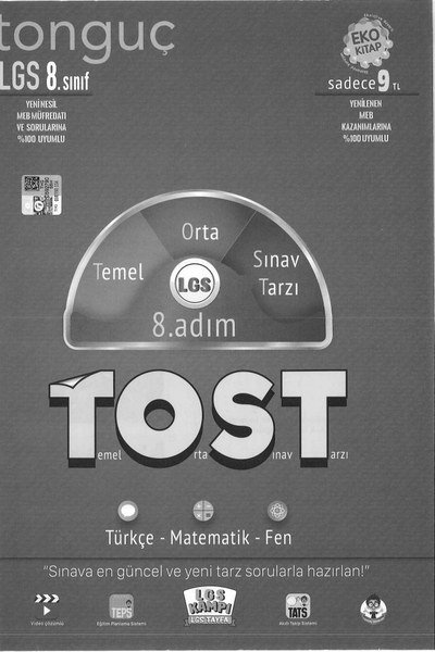 LGS TOST 8. ADIM TEMEL ORTA SINAV TARZI Vega Efsanesi
