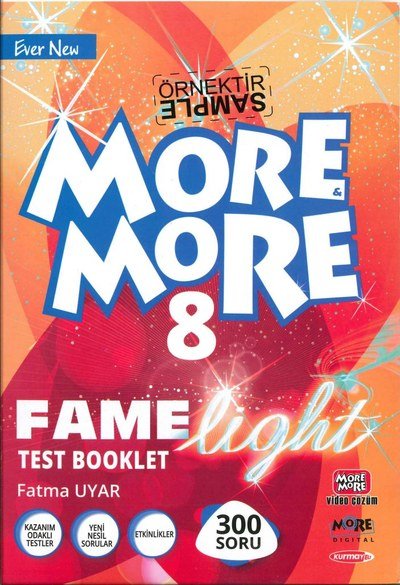 MORE MORE FAME TEST BOOKLER LIGHT Vega Efsanesi