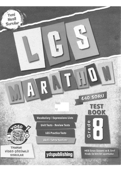 LGS MARATHON 640 SORU ENGLISH Vega Efsanesi