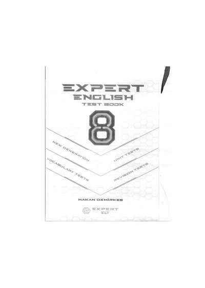 EXPERT ENGLISH TEST BOOK Vega Efsanesi