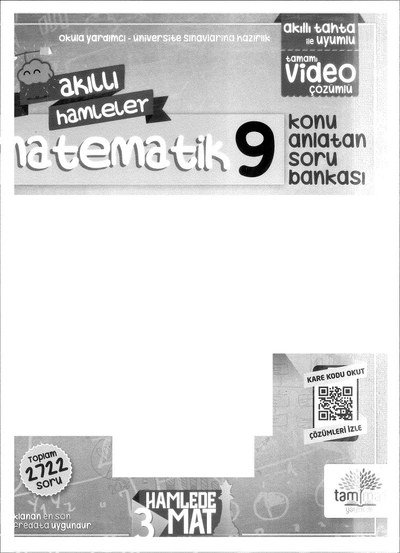 AKILLI HAMLELER MATEMATİK KONU ANLATAN SORU BANKASI Vega Efsanesi