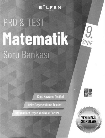 PRO & TEST MATEMATİK SORU BANKASI Vega Efsanesi