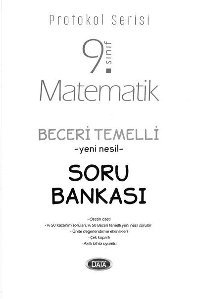MATEMATİK BECERİ TEMELLİ YENİ NESİL SORU BANKASI Vega Efsanesi