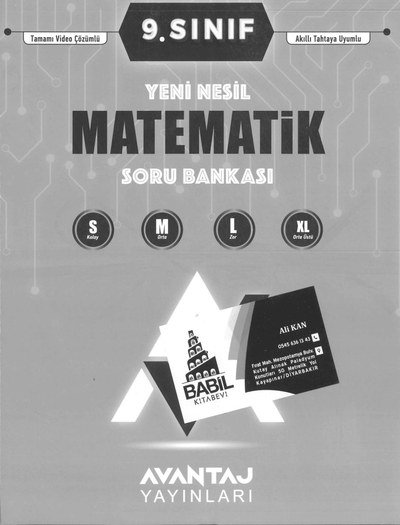 YENİ NESİL MATEMATİ KSORU BANKASI SMLXL Vega Efsanesi