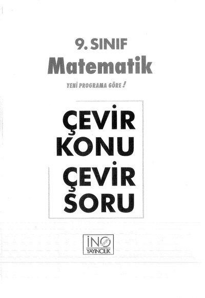 MATEMATİK ÇEVİR KONU ÇEVİR SORU Vega Efsanesi