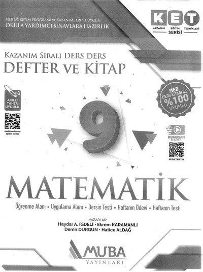 MATEMATİK KAZANIM SIRALI DERS DERS DEFTER VE KİTAP Vega Efsanesi