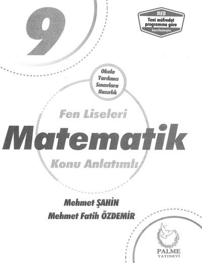 FEN LİSELERİ MATEMATİK KONU ANLATIMLI Vega Efsanesi