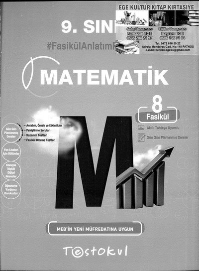 MATEMATİK 8 FASİKÜL Vega Efsanesi