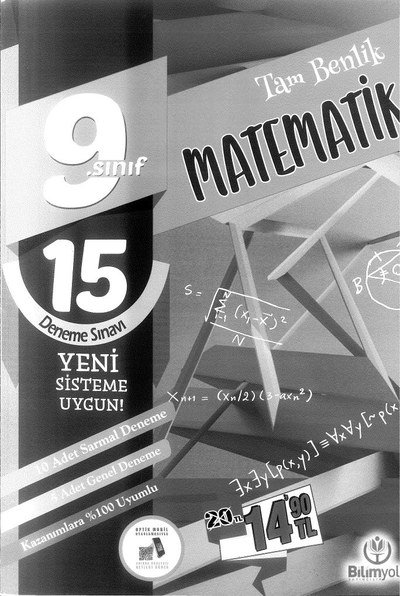 TAM BENLİK MATEMATİK 15 DENEME SINAVI Vega Efsanesi
