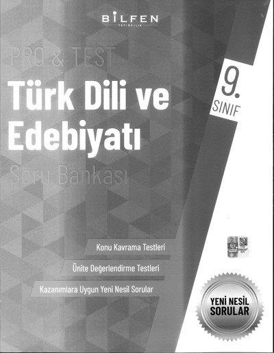 PRO & TEST TÜRK DİLİ VE EDEBİYATI SORU BANKASI Vega Efsanesi