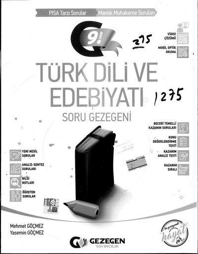 TÜRK DİLİ VE EDEBİYATI SORU GEZEGENİ Vega Efsanesi
