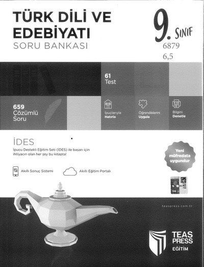 TÜRK DİLİ VE EDEBİYATI SORU BANKASI Vega Efsanesi