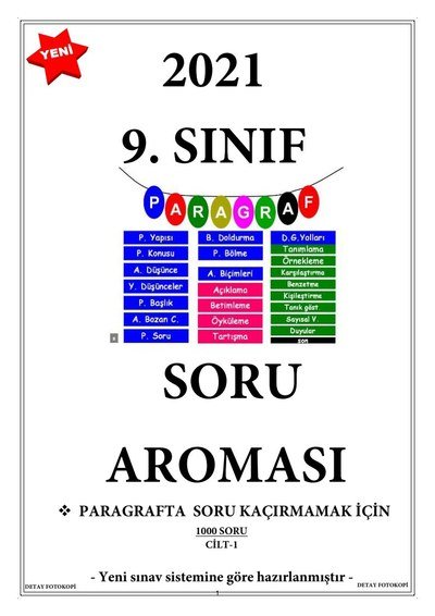 PARAGRAF SORU BANKASI 750 SORU Vega Efsanesi