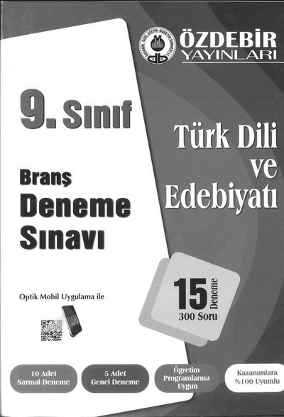 BRANŞ DENEME SINAVI TÜRK DİLİ VE EDEBİYATI 15 DENEME 300 SORU Vega Efsanesi