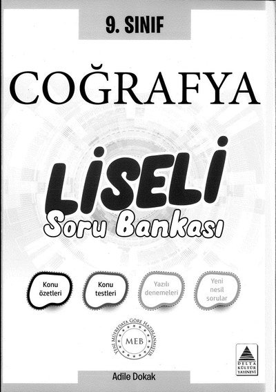 COĞRAFYA LİSELİ SORU BANKASI Vega Efsanesi