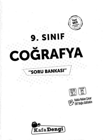 COĞRAFYA SORU BANKASI Vega Efsanesi