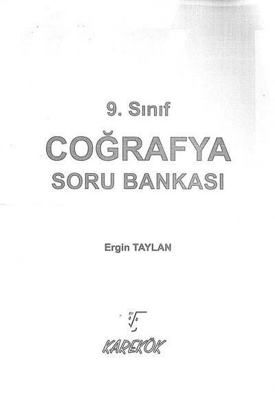 COĞRAFYA SORU BANKASI Vega Efsanesi