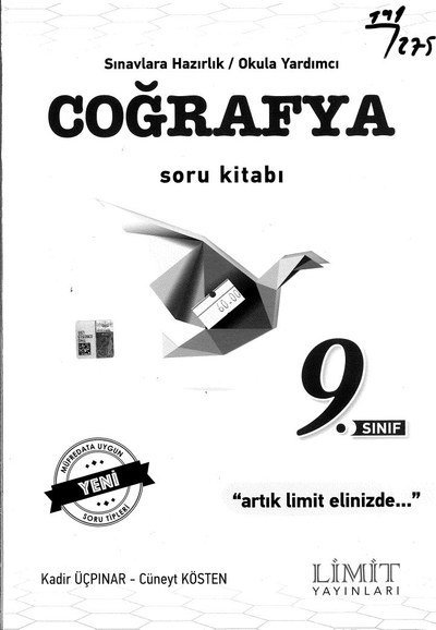COĞRAFYA SORU KİTABI YENİ SORU TİPLERİ Vega Efsanesi