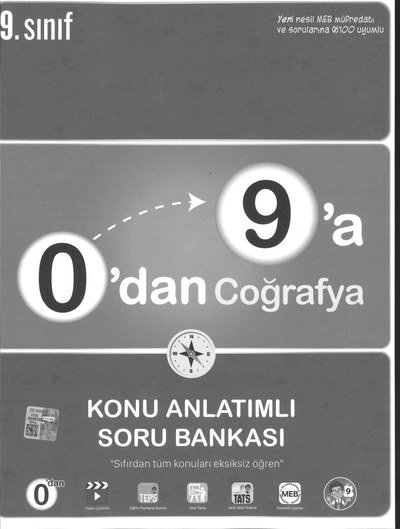 0'DAN 9'A KONU ANLATIMLI SORU BANKASI Vega Efsanesi