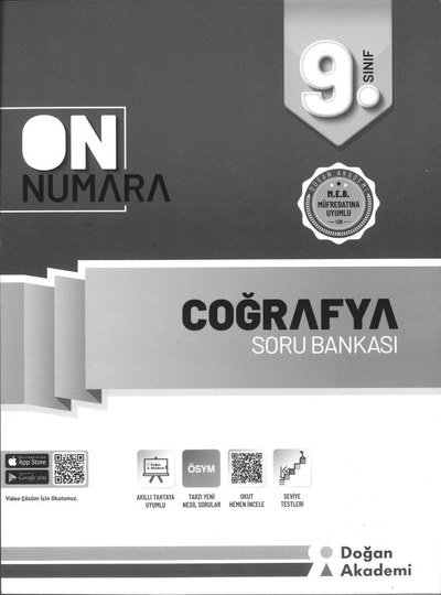 ON NUMARA COĞRAFYA SORU BANKASI