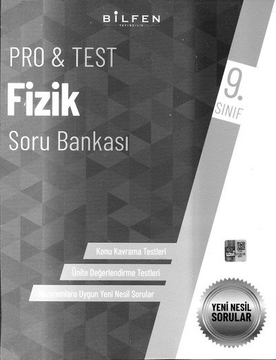 PRO & TEST FİZİK SORU BANKASI YENİ NESİL SORULAR Vega Efsanesi