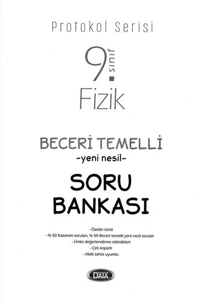 FİZİK BECERİ TEMELLİ YENİ NESİL SORU BANKASI Vega Efsanesi