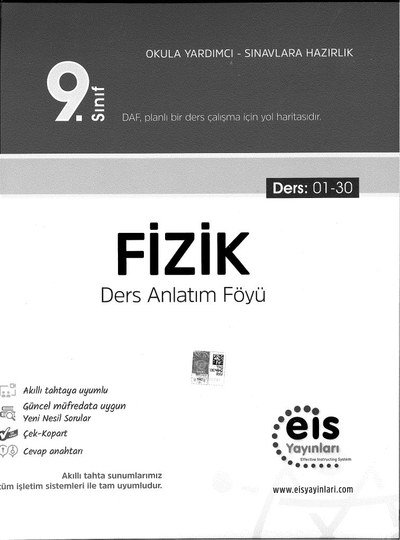 FİZİK DERS ANLATIM FÖYÜ Vega Efsanesi