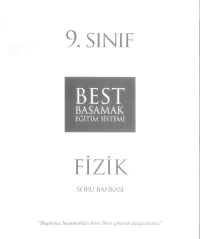 FİZİK SORU BANKASI Vega Efsanesi