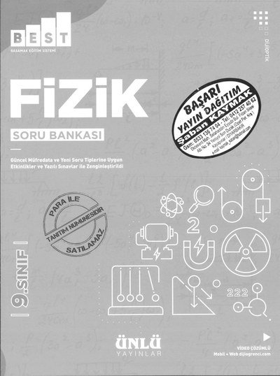 FİZİK SORU BANKASI BEST Vega Efsanesi