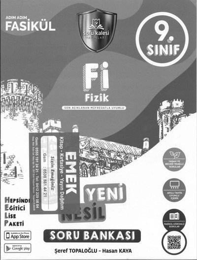 Fİ FİZİK YENİ NESİL SORU BANKASI ADIM ADIM FASİKÜL Vega Efsanesi