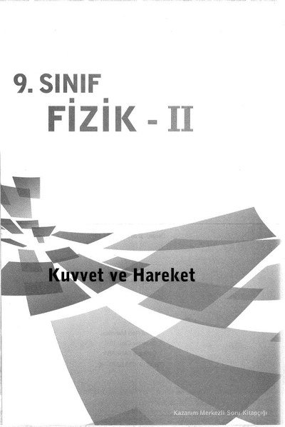 FİZİK 2 KUVVET VE HAREKET Vega Efsanesi