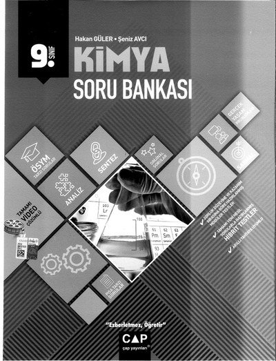 KİMYA SORU BANKASI Vega Efsanesi