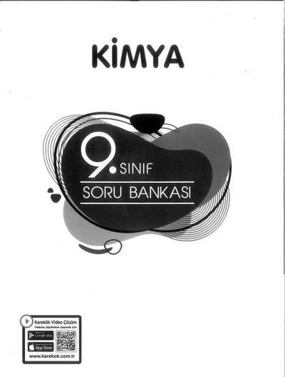 KİMYA SORU BANKASI Vega Efsanesi