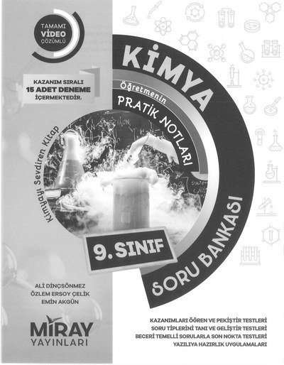 KİMYA ÖĞRETMENİN PRATİK NOTLARI SORU BANKASI Vega Efsanesi