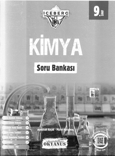 KİMYA SORU BANKASI ICEBERG Vega Efsanesi