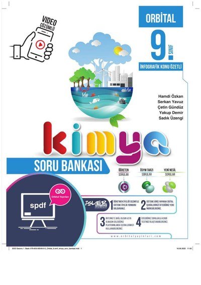 KİMYA SORU BANKASI ORBİTAL İNFOGRAFİK KONU ÖZETLİ Vega Efsanesi