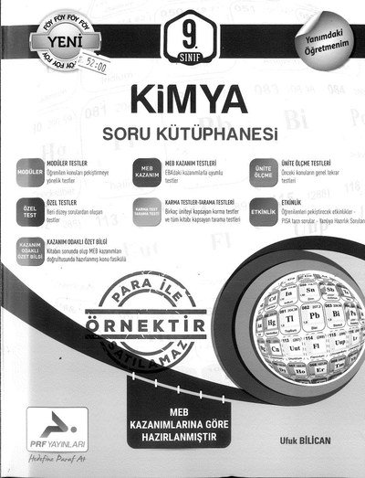KİMYA SORU KÜTÜPHANESİ Vega Efsanesi