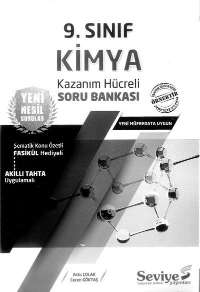 KİMYA KAZANIM HÜCRELİ SORU BANKASI Vega Efsanesi