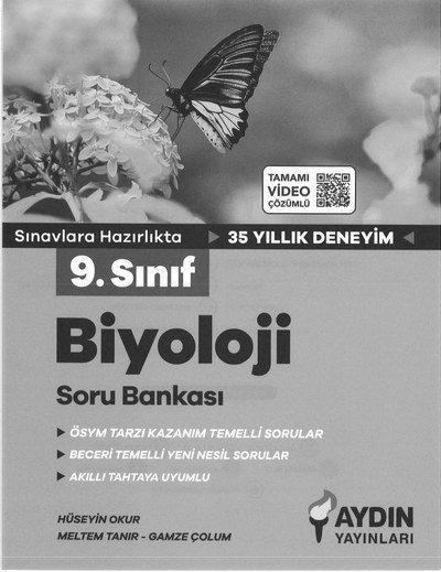 BİYOLOJİ SORU BANKASI 35 YILLIK DENEYİM Vega Efsanesi