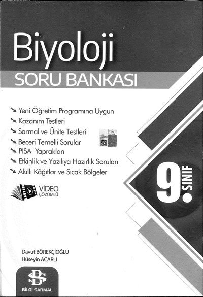 BİYOLOJİ SORU BANKASI VİDEO ÇÖZÜMLÜ Vega Efsanesi