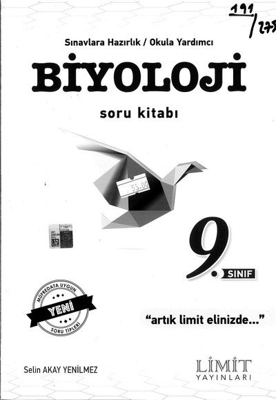 BİYOLOJİ SORU KİTABI SINAVLARA HAZIRLIK Vega Efsanesi