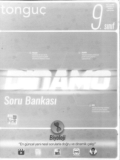 DİNAMO SORU BANKASI BİYOLOJİ