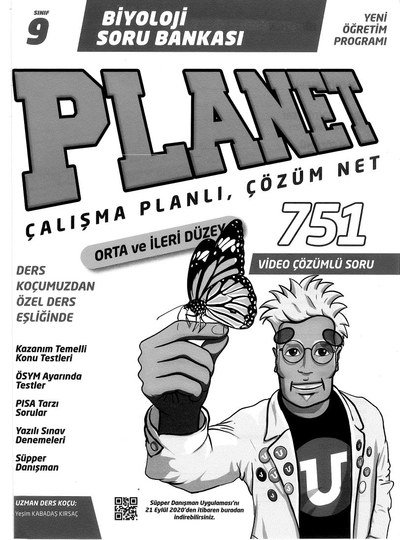 BİYOLOJİ SORU BANKASI PLANET ÇALIŞMA PLANLI ÇÖZÜM NET