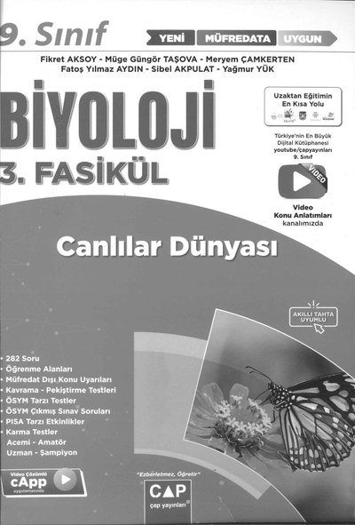 BİYOLOJİ 3. FASİKÜL CANLILAR DÜNYASI Vega Efsanesi