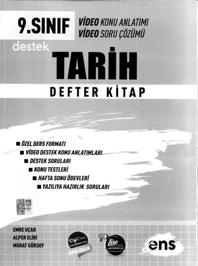 TARİH DEFTER KİTAP KONU ANLATIMI