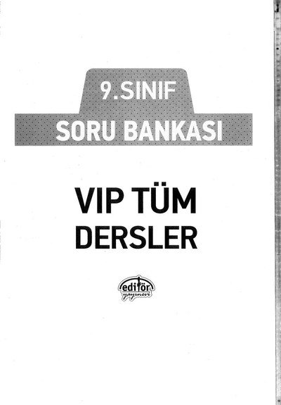 SORU BANKASI VİP TÜM DERSLER Vega Efsanesi