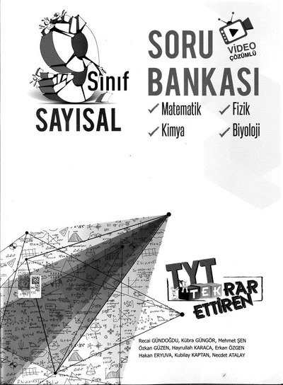SORU BANKASI MATEMATİK FİZİK KİMYA BİYOLOJİ TYT TEKRAR ETTİREN SAYISAL