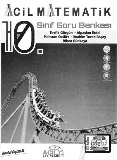 ACİL MATEMATİK 10. SINIF SORU BANKASI Vega Efsanesi